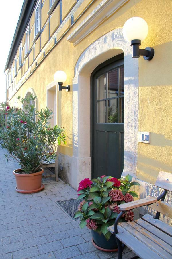 Ferienwohnung Alter Gutshof Papstdorf Exterior foto