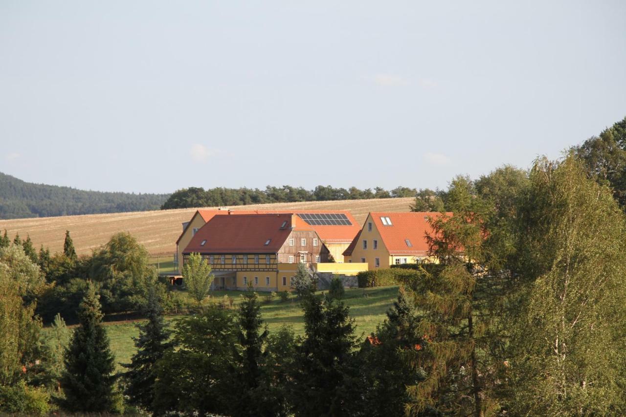 Ferienwohnung Alter Gutshof Papstdorf Exterior foto